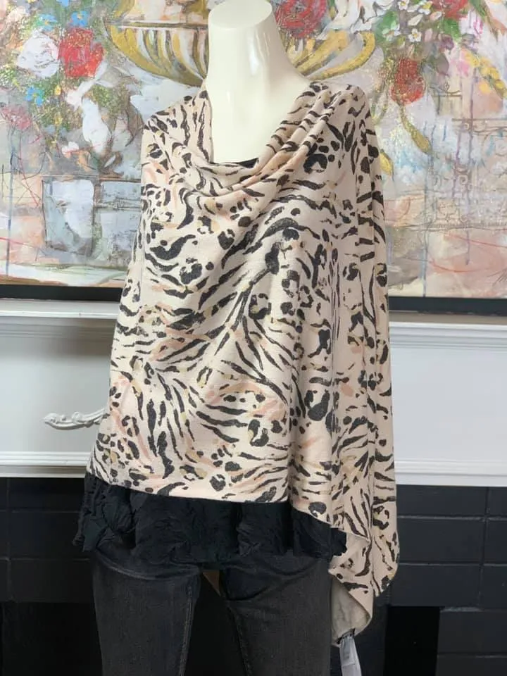 3678O Four-Way Poncho