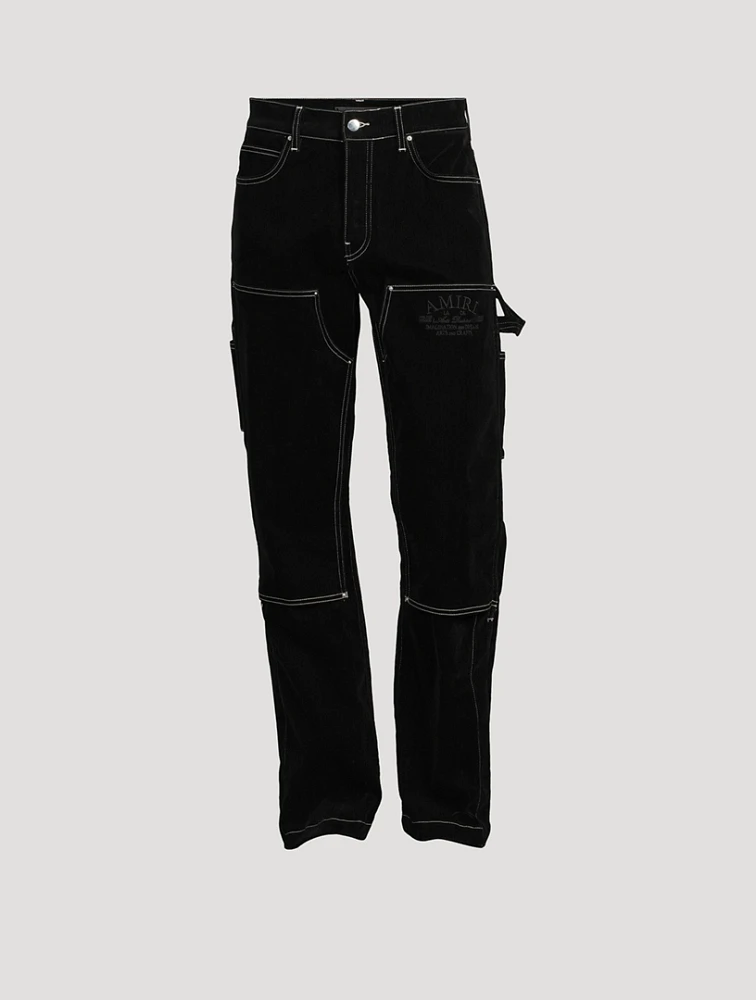 AMIRI Flocked Carpenter Pants