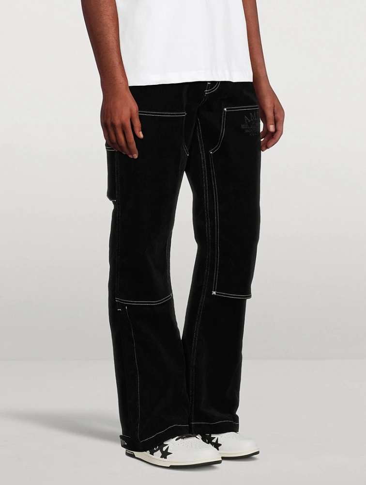 AMIRI Flocked Carpenter Pants