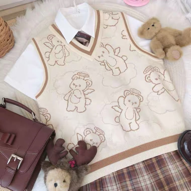 angel soft bear vest