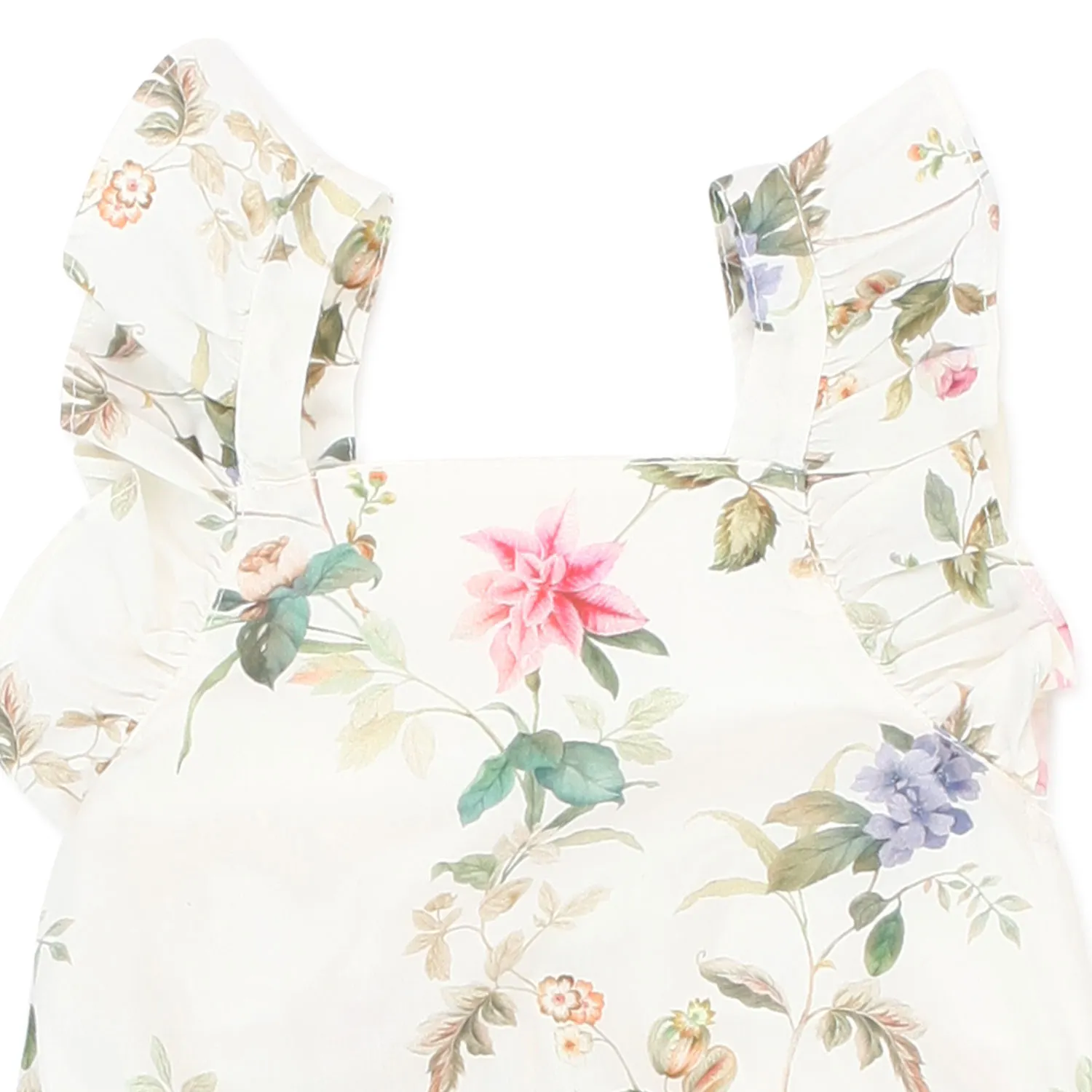 Babe & Tess Newborn Floral Romper