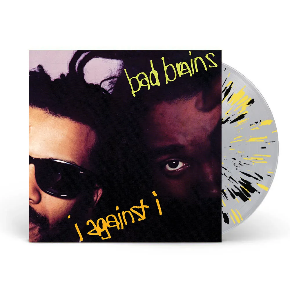 BAD BRAINS ‘I AGAINST I’ LP (Limited Edition – Only 300 Each, Clear w/ Black & Yellow Splatter & Half Yellow / Half Orange w/ Bl