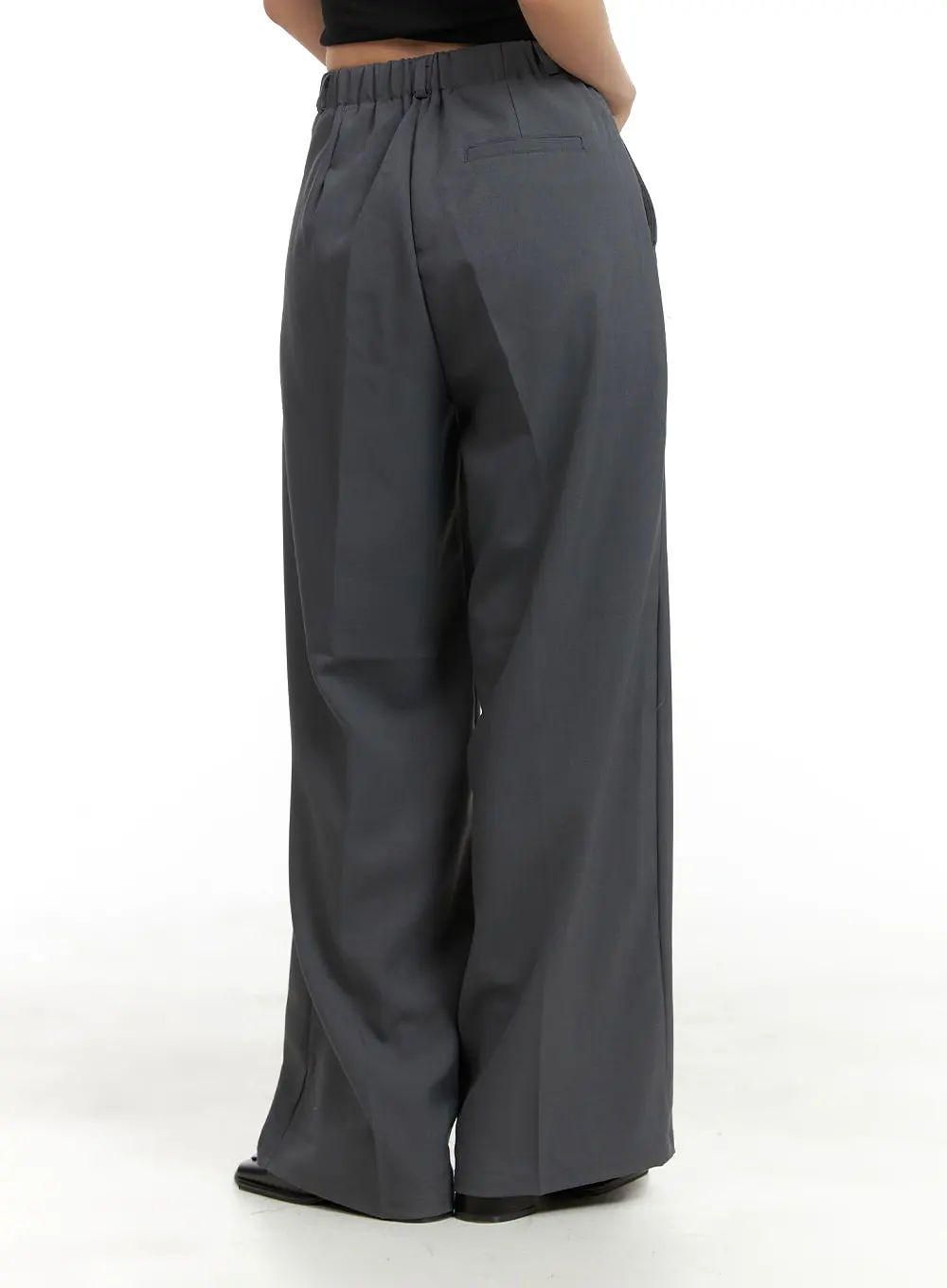 Basic Wide Leg Trousers OM428