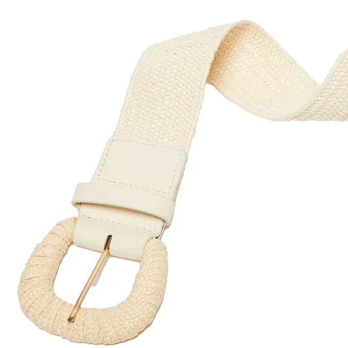 BELT BLOCCO Woman Butter 