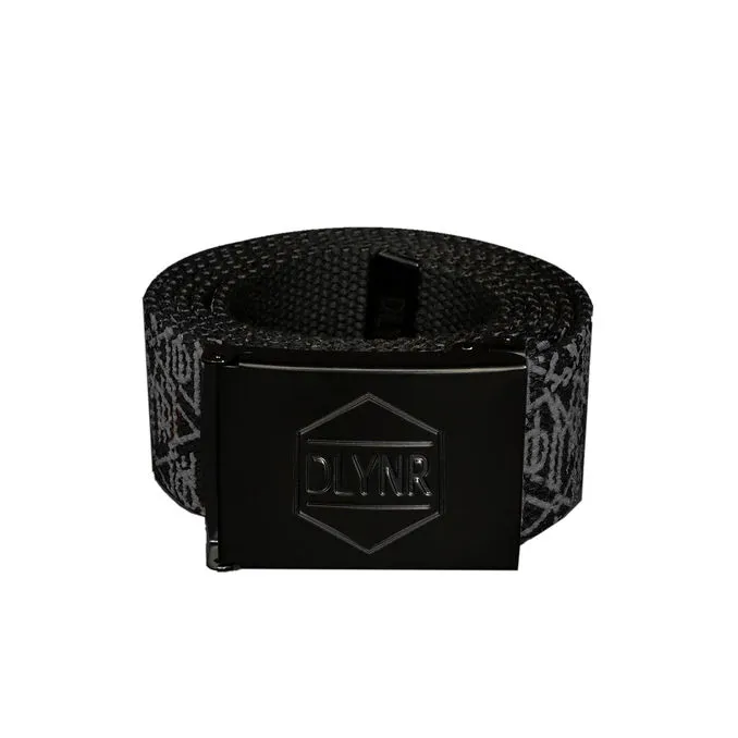 BELT MONOGRAM Unisex Black 