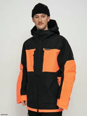 Burton Frostner Snowboard jacket (true black/tetra orange)