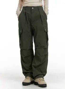 Cargo Wide Leg Trousers (UNISEX) CM411