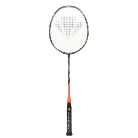 CARLTON Kinesis Ultra S-Pro Unstrung Badminton Racquet (Black/Orange)