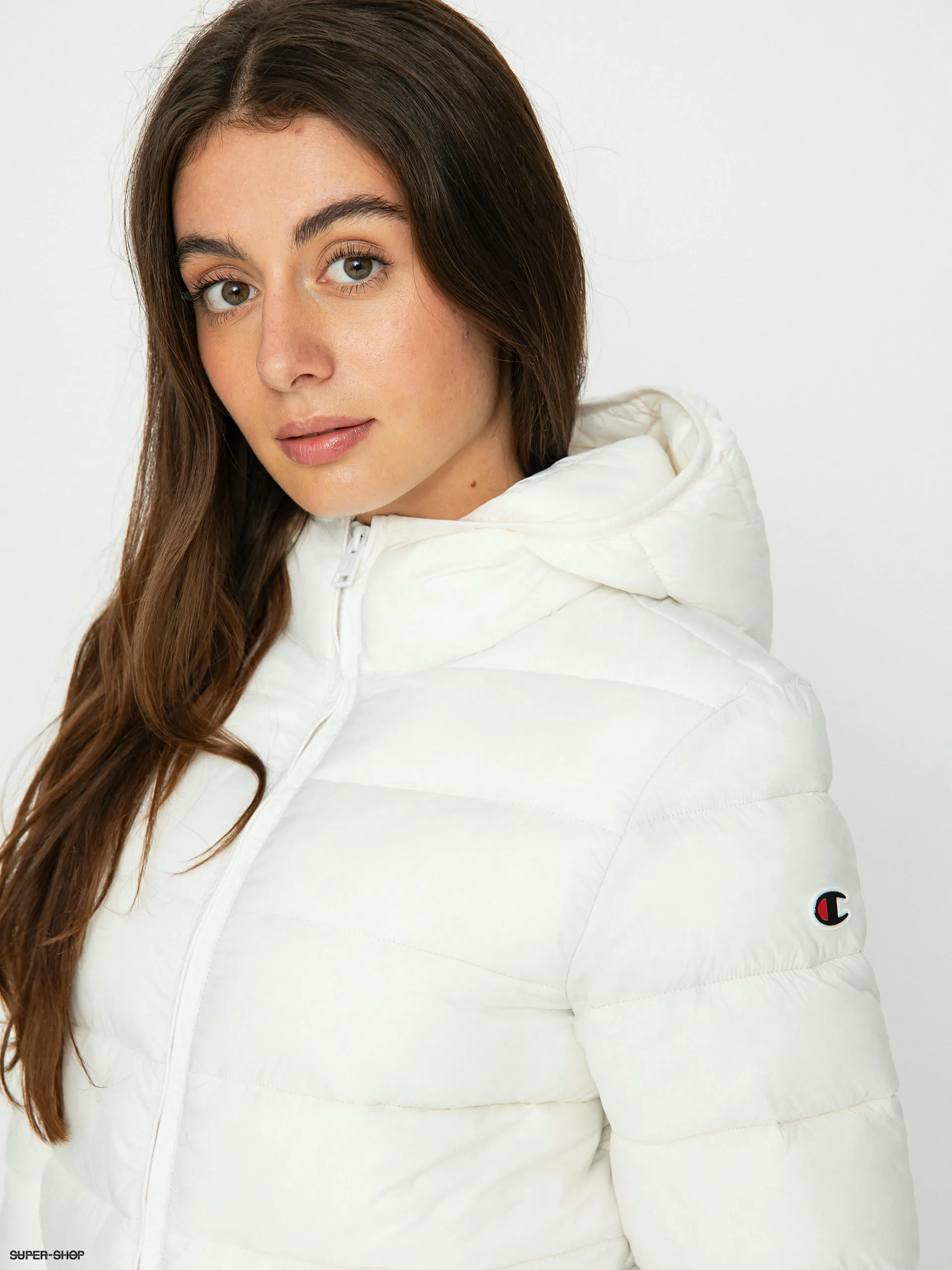 Champion Legacy Hooded Polyfilled Jacket 116867 Jacket Wmn (way)