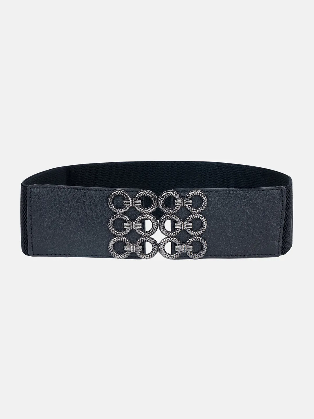 Circular Buckle Broad Belt