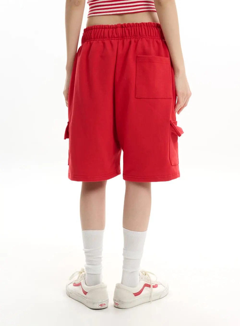 Comfortable Wide Leg Shorts IF413