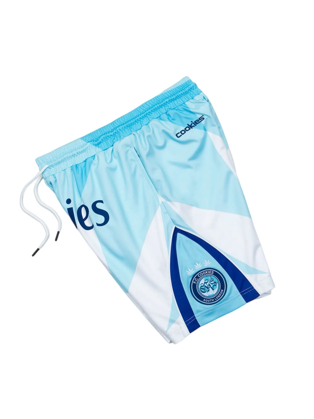 Cookies Hooliganism On Pitch Sublimated Shorts With Screen Print And Embroidery