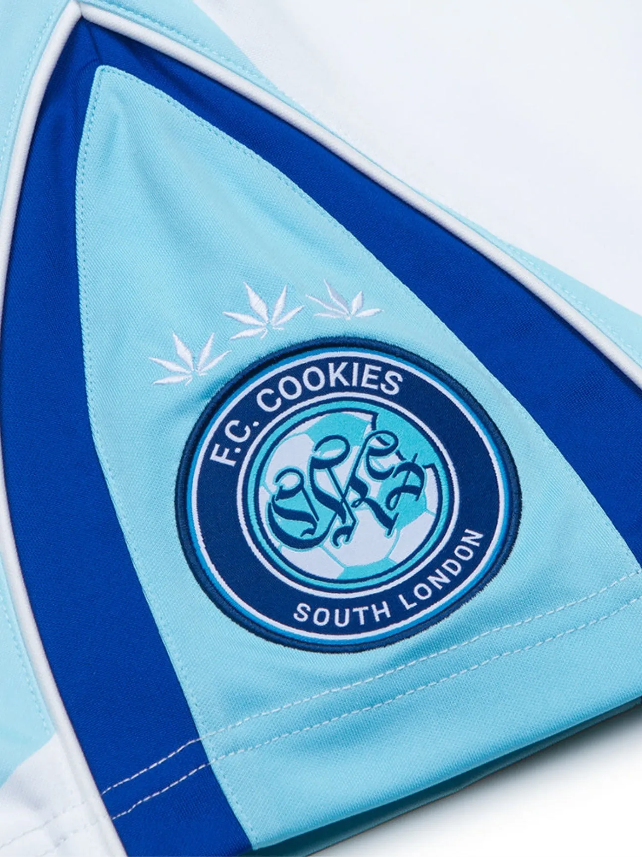 Cookies Hooliganism On Pitch Sublimated Shorts With Screen Print And Embroidery