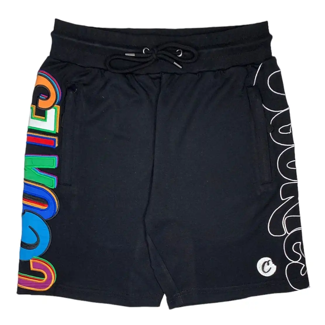 Cookies On The Block Cotton Jersey Short (Black) CM232BKS02