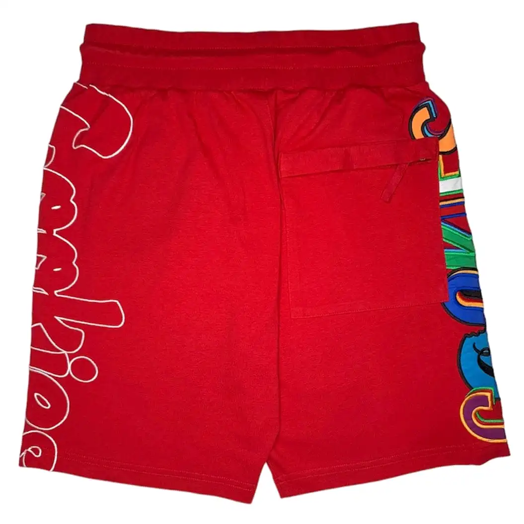 Cookies On The Block Cotton Jersey Short (Red) CM232BKS02