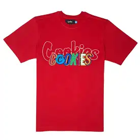 Cookies On The Block Jersey Knit (Red) CM232KST04