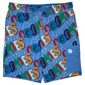 Cookies On The Block Swim Trunk (Sky Blue) CM232BTS01