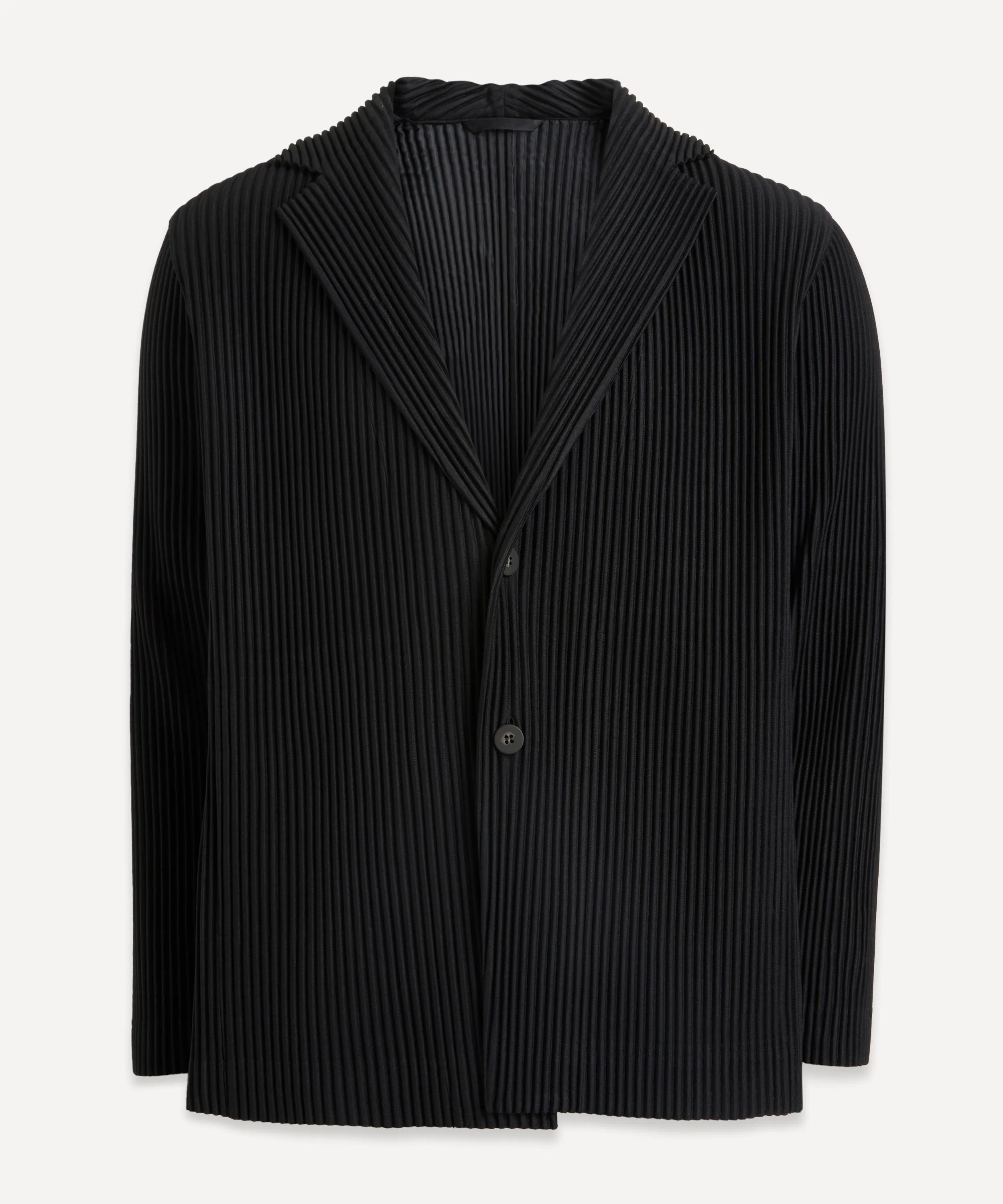 Core Pleated Long Blazer