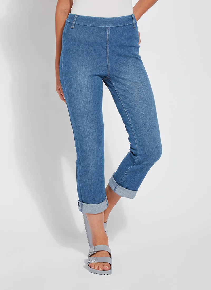 Cropped Boyfriend Denim (24 Inseam, Cuffed)