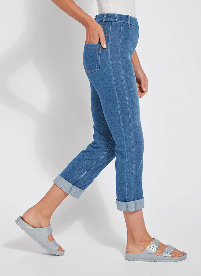 Cropped Boyfriend Denim (24 Inseam, Cuffed)