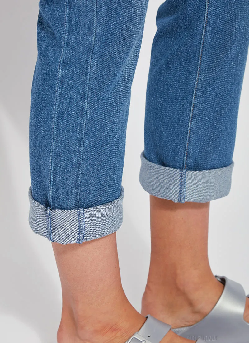 Cropped Boyfriend Denim (24 Inseam, Cuffed)