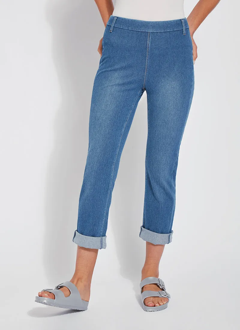 Cropped Boyfriend Denim (24 Inseam, Cuffed)