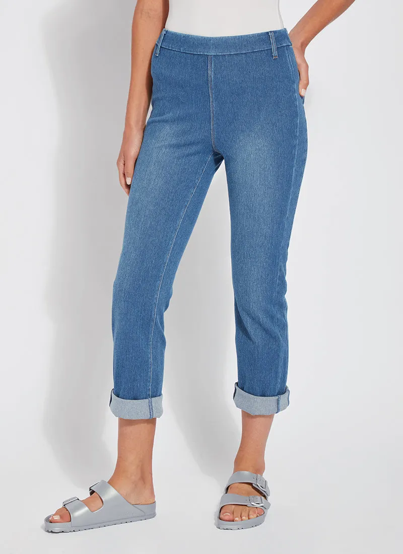 Cropped Boyfriend Denim (24 Inseam, Cuffed)