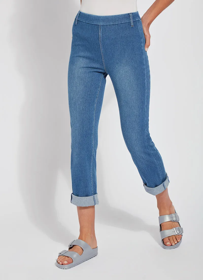 Cropped Boyfriend Denim (24 Inseam, Cuffed)