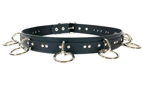 D-Ring leather belt