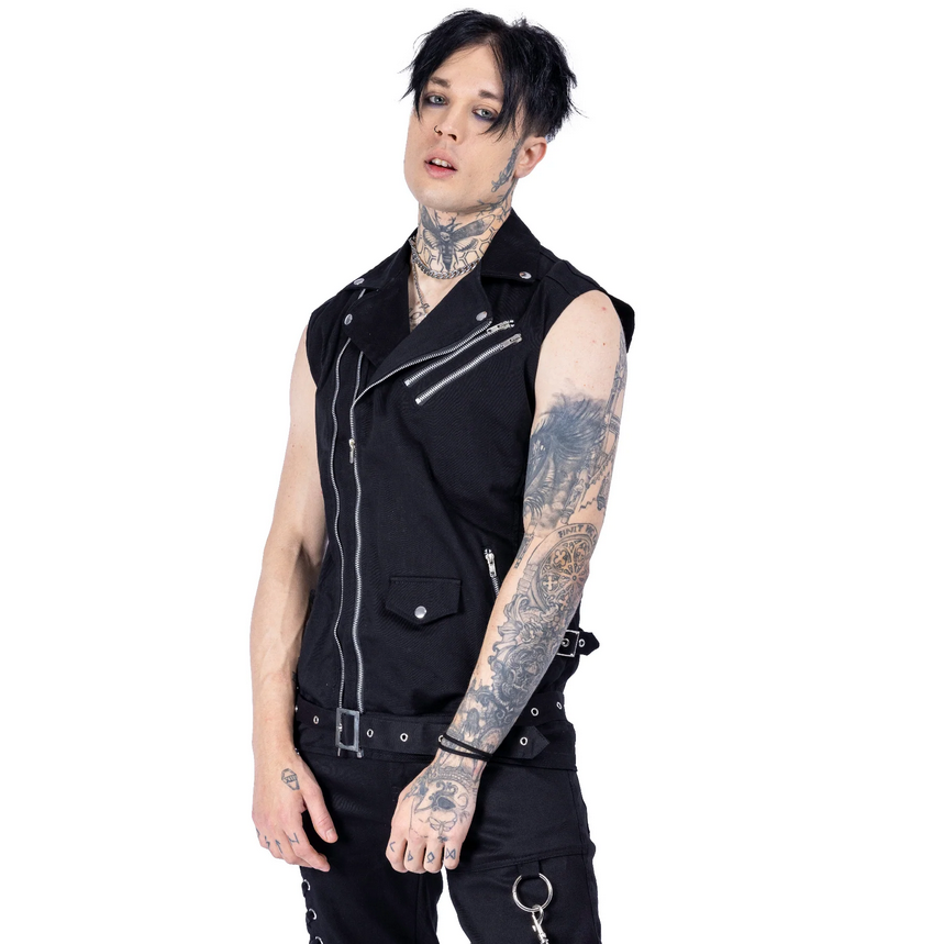 DANTE VEST - BLACK