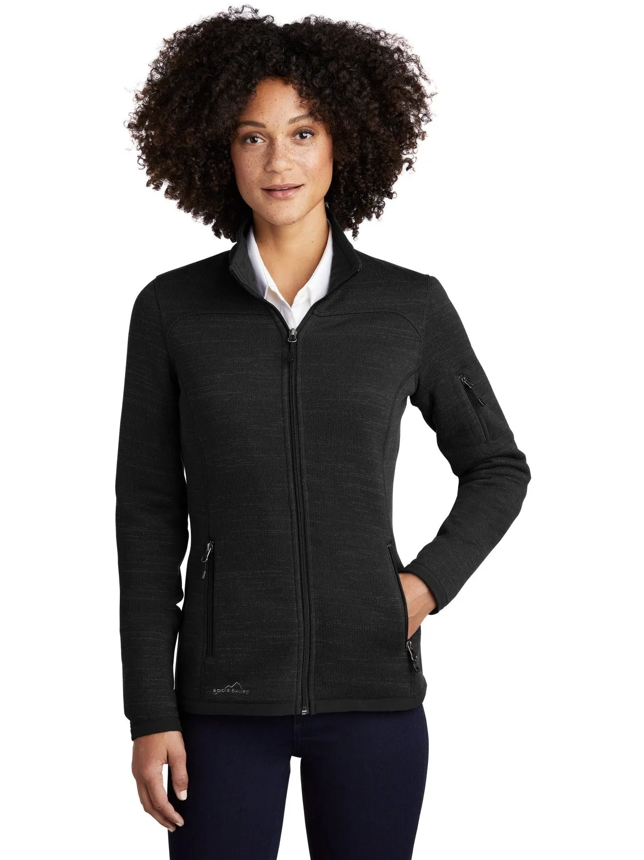 Eddie Bauer Ladies Sweater Fleece Full Zip