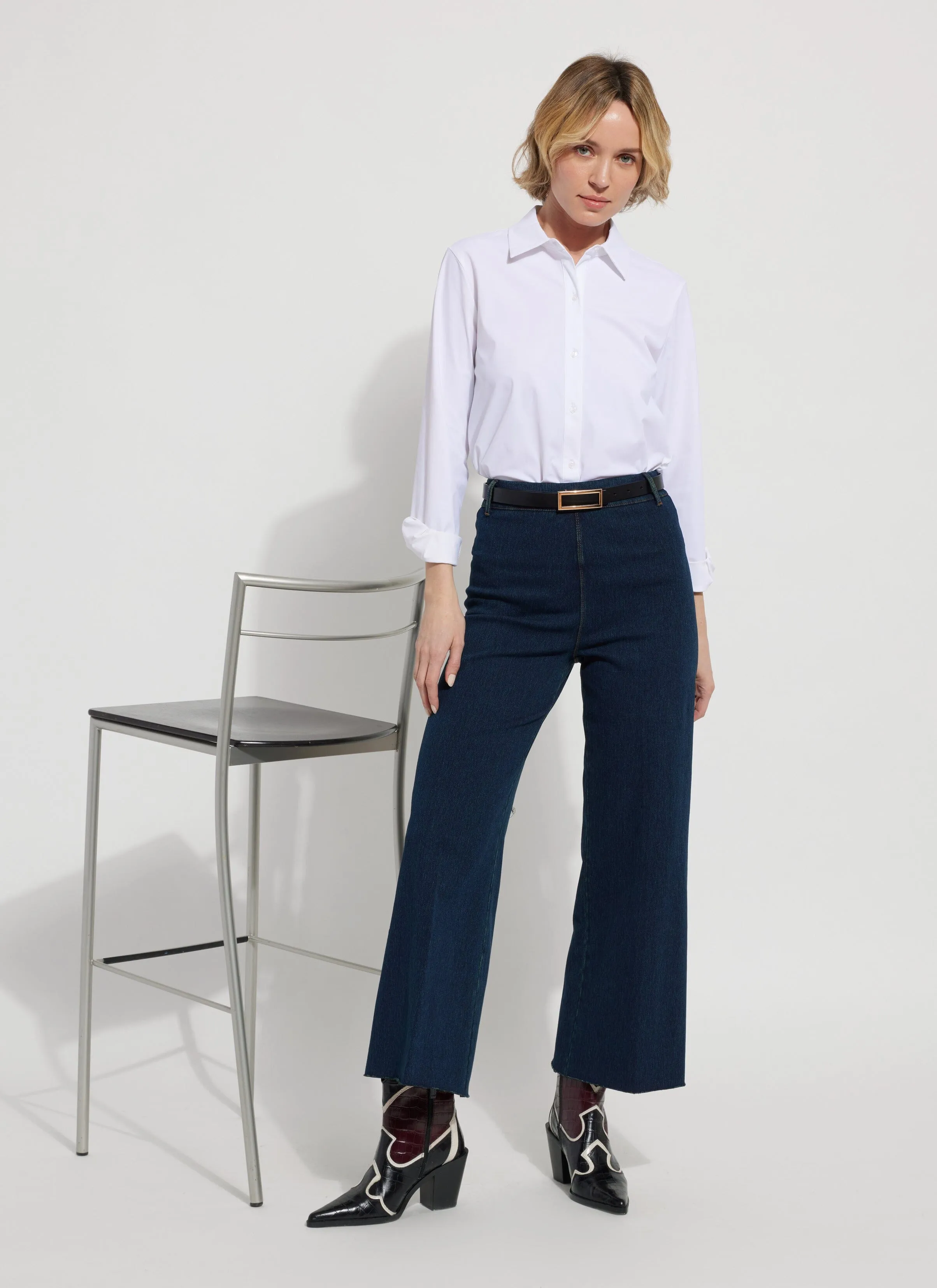 Erin Wide Leg Denim (28 Inseam)