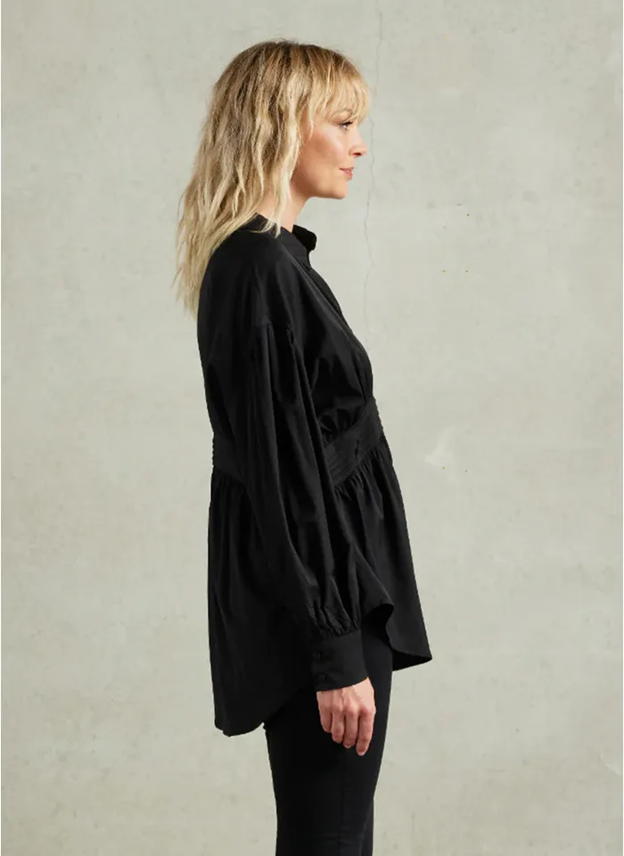 Et Alia Tuxedo Shirt - Black