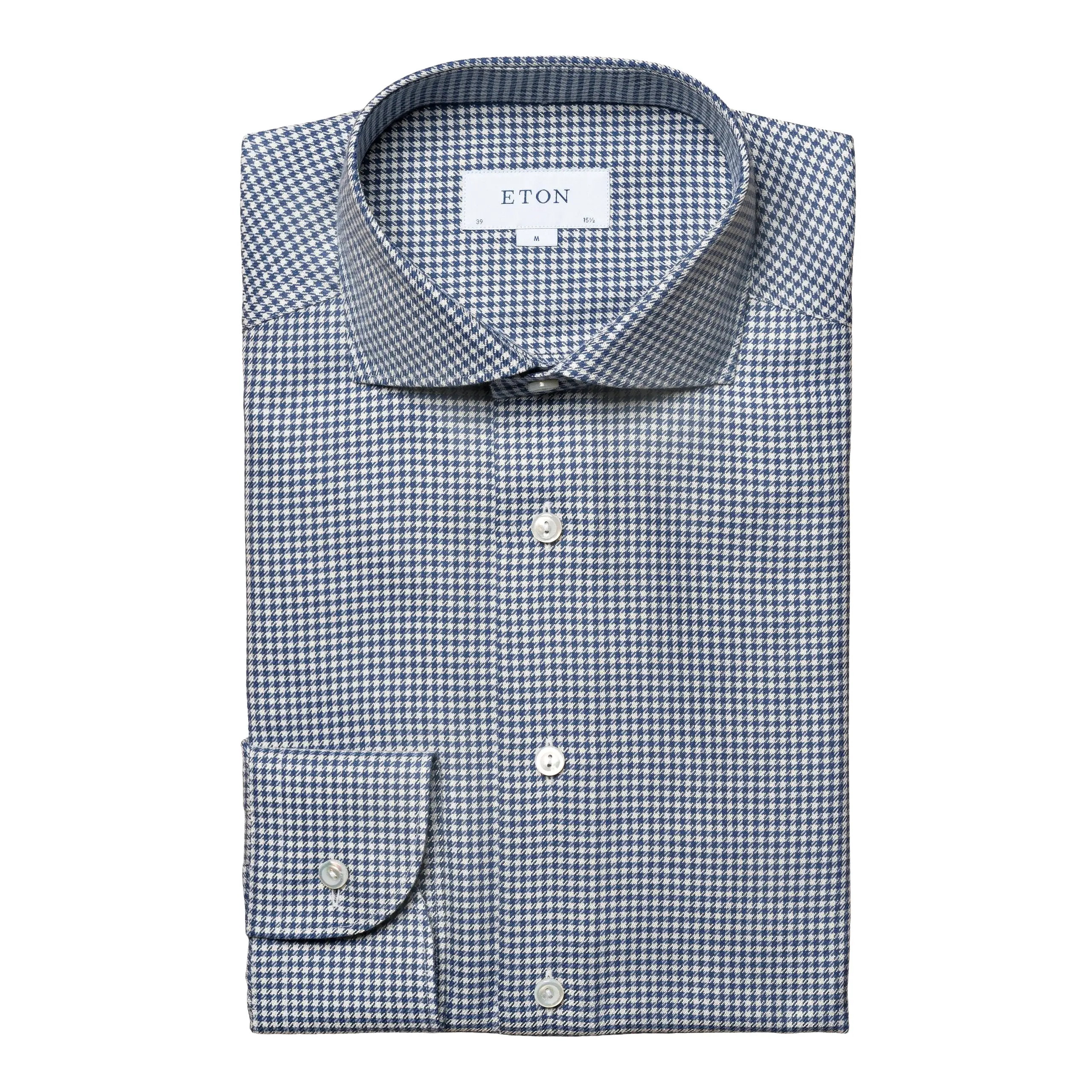 Eton Elite Slim Fit - Micro Checked Shirt