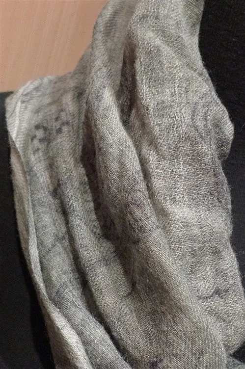 Faliero Sarti Gray Rosalba Scarf