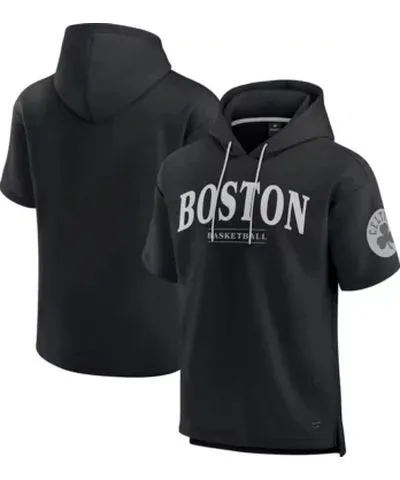 Fanatics NBA Fanatics Boston Celtics Elements Ready Short Sleeve Pullover Hoodie