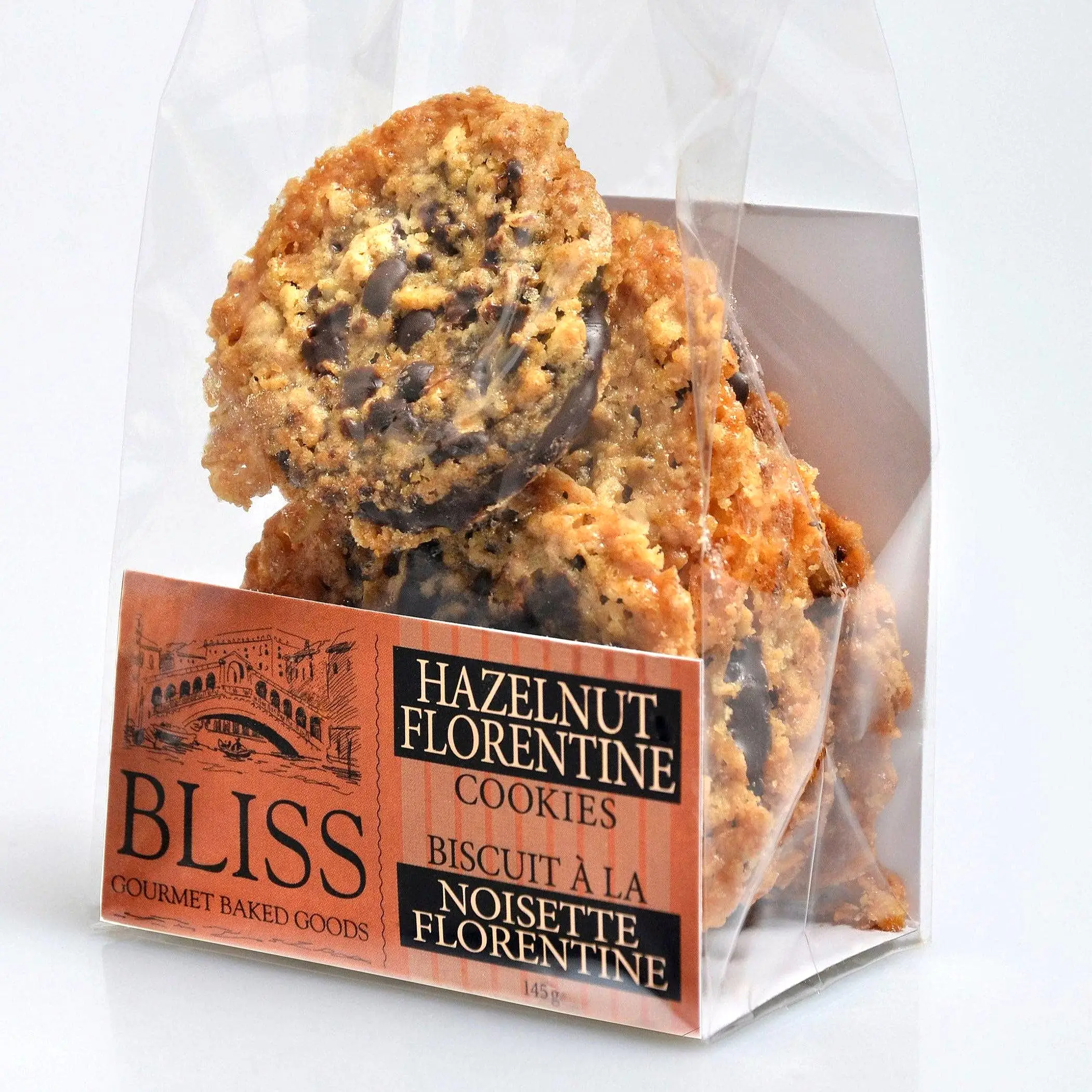 Hazelnut Florentines Cookies