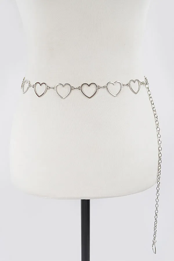 Heart Chain Belt