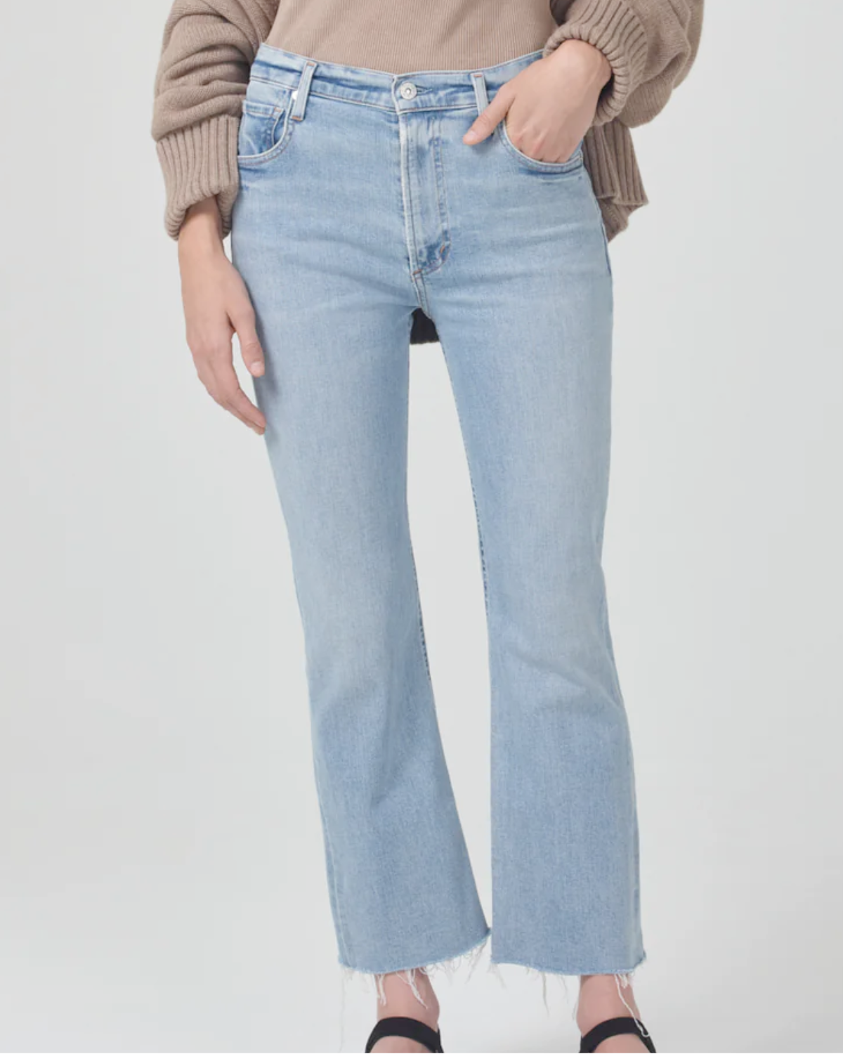 Isola Cropped Bootcut Denim (Lyric)