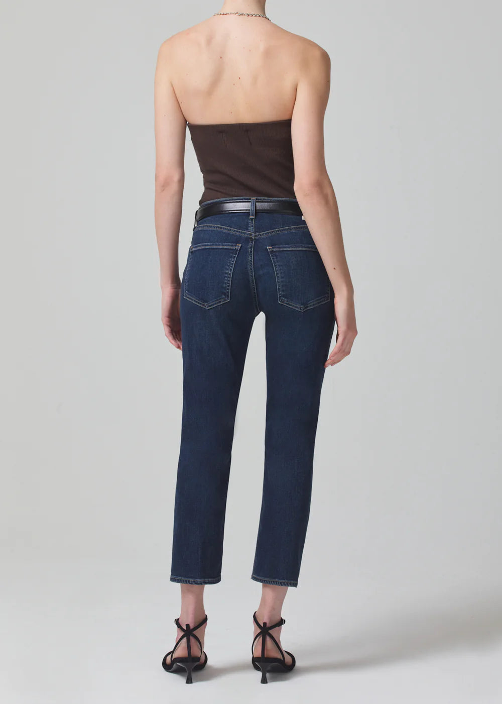 Isola Straight Cropped Denim (Courtland)