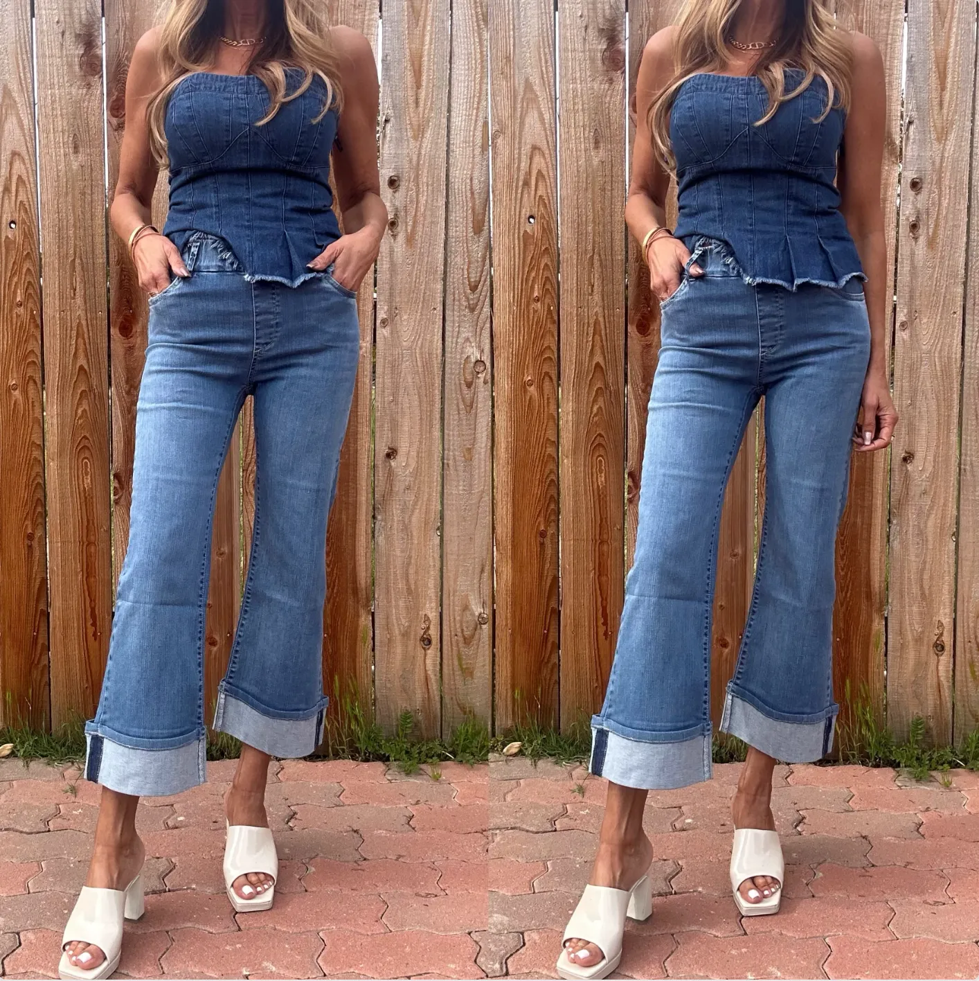 Jasmine Cropped Denim