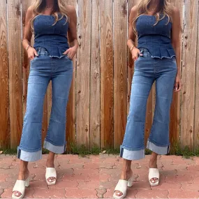 Jasmine Cropped Denim