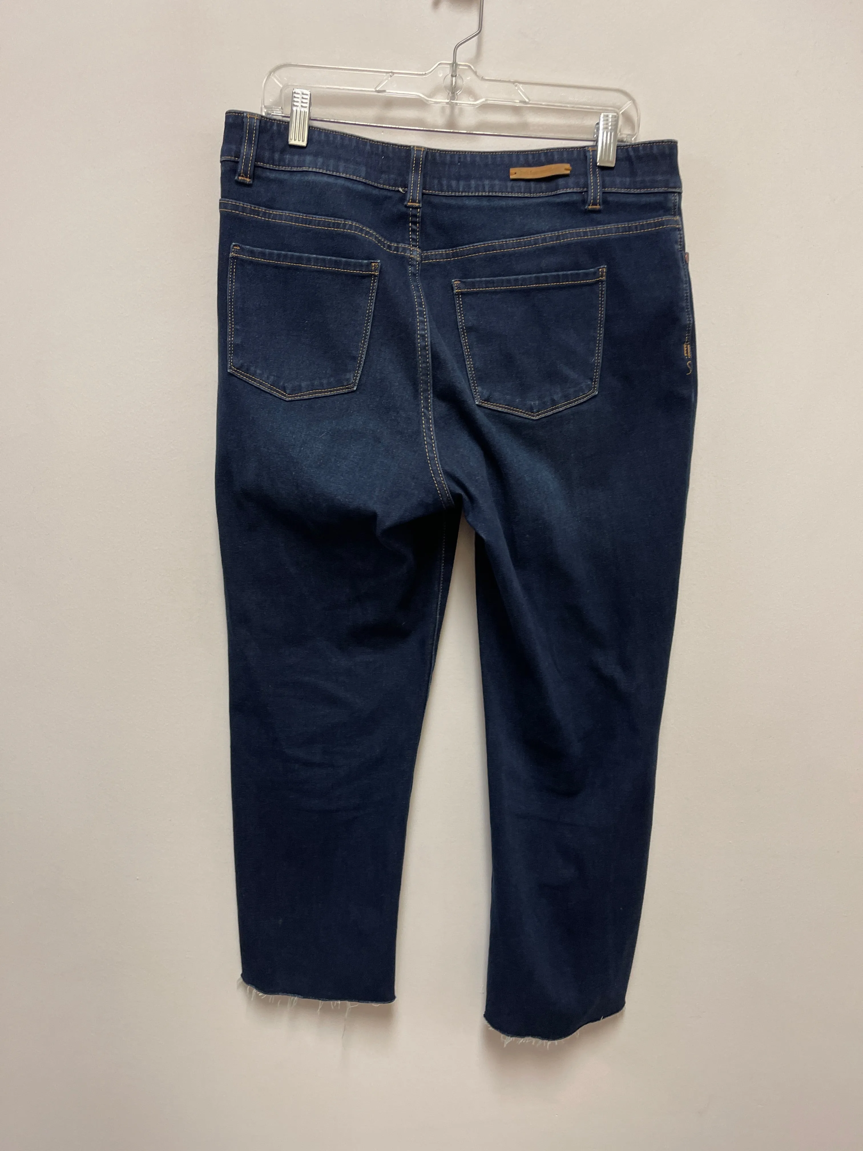 Jeans Cropped By Soft Surroundings In Blue Denim, Size: 8