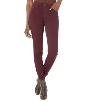 KUT from the Kloth Connie Ankle Skinny Regular Hem in Plum Women's