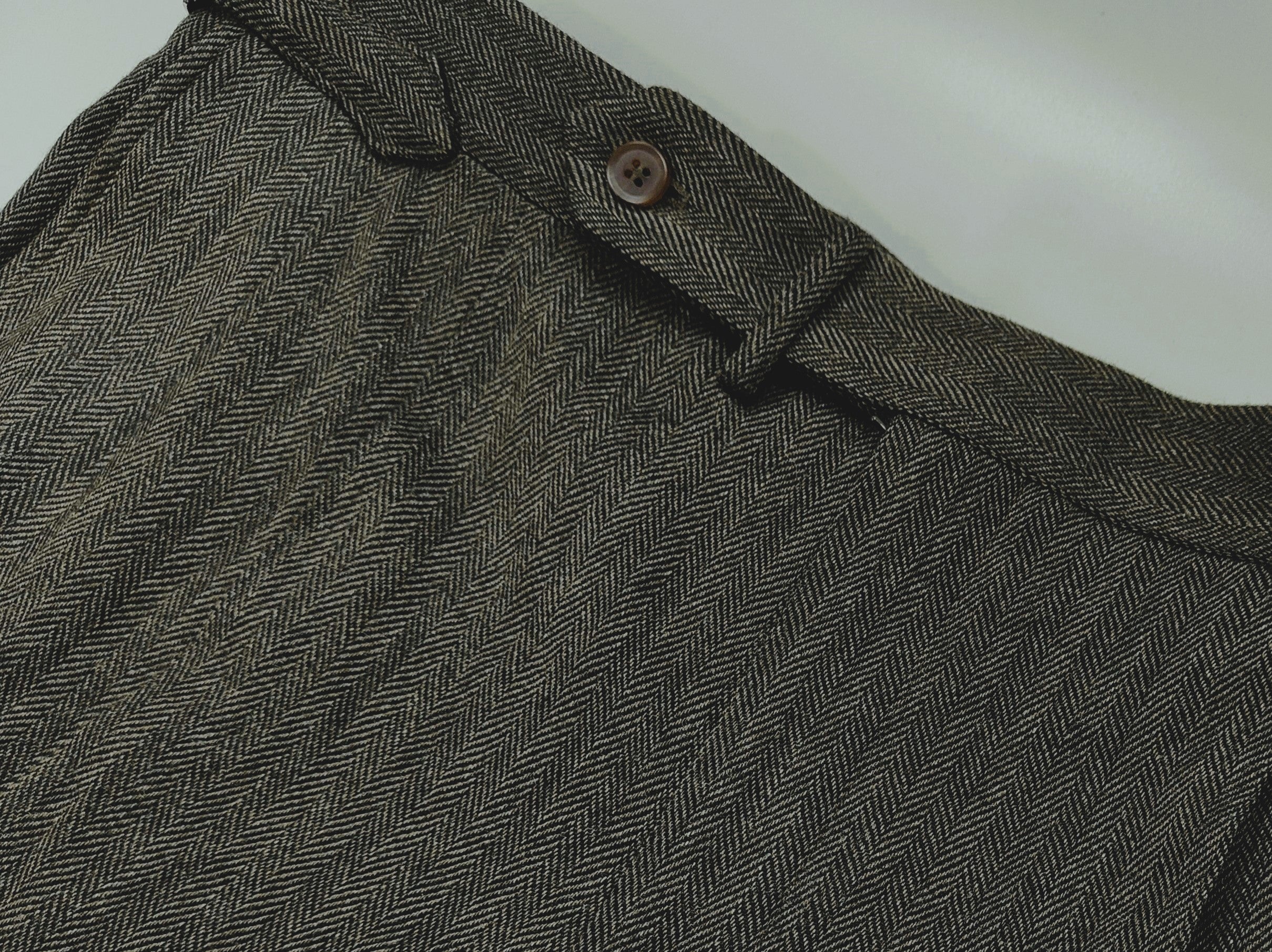 Lanitex Wool Herringbone Trousers  - ST137