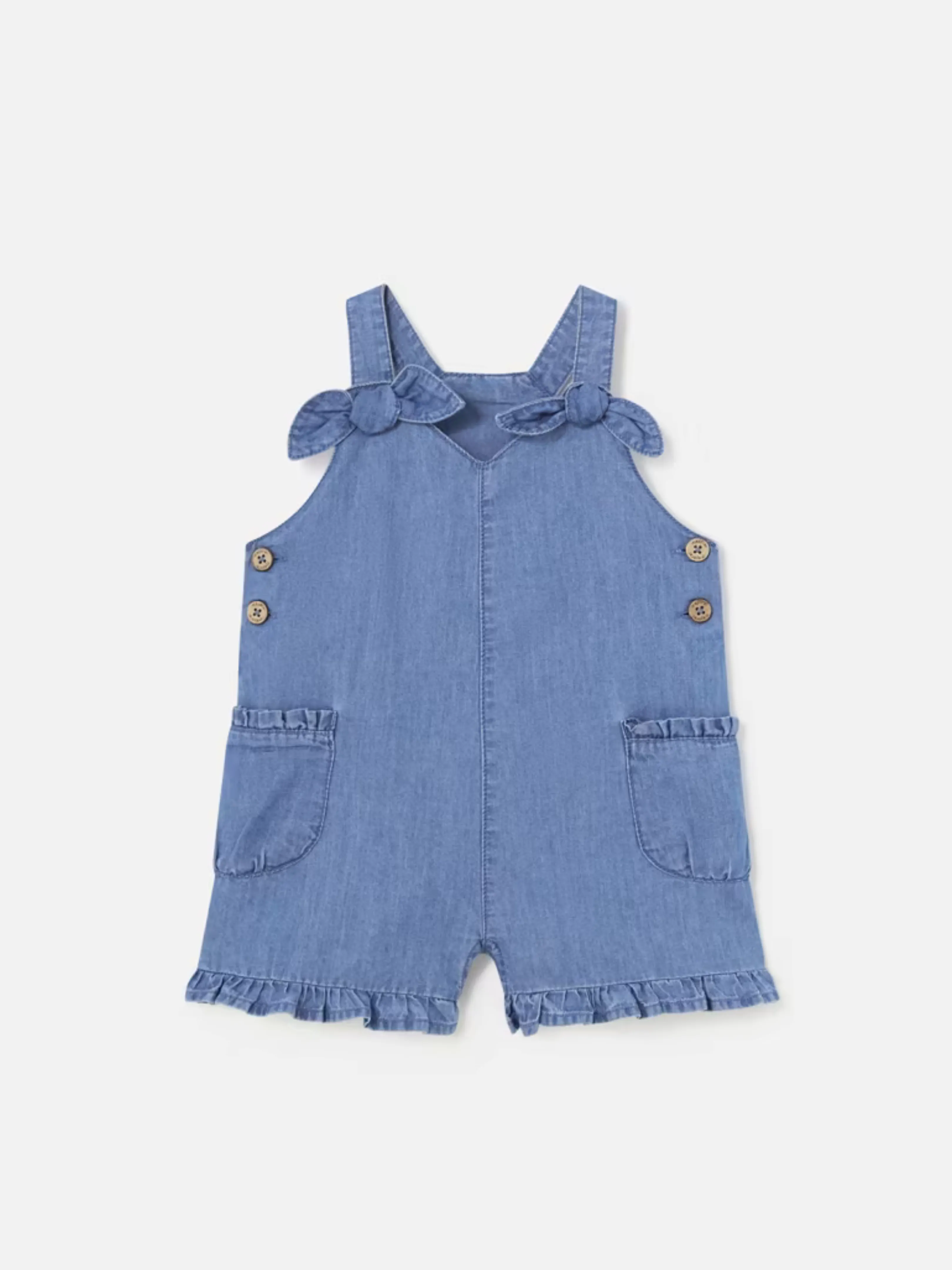 Light Denim Romper