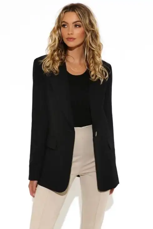 Madison The Label Audrey Blazer - Black