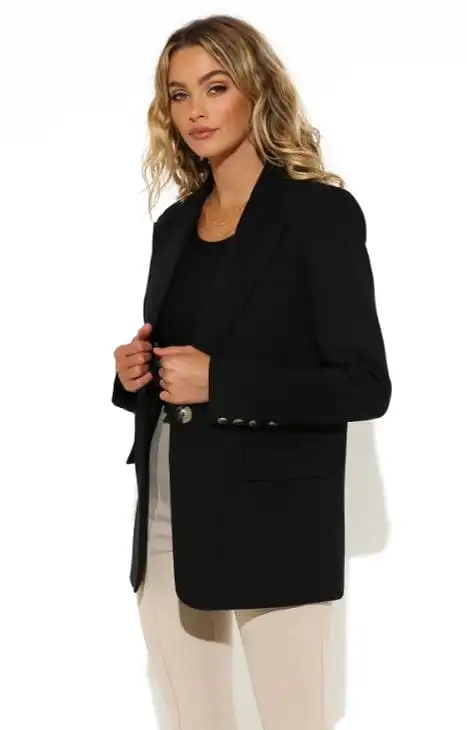 Madison The Label Audrey Blazer - Black