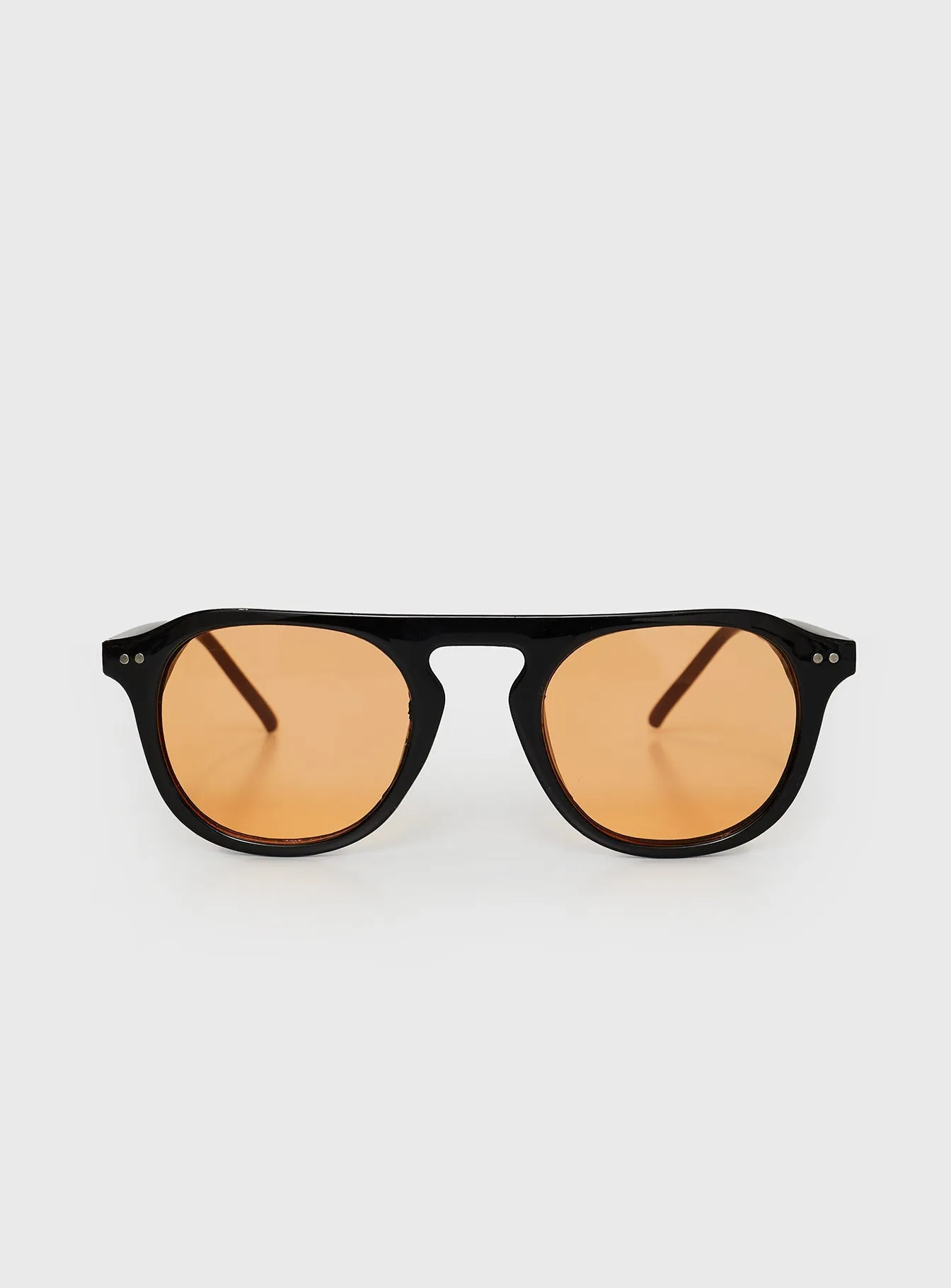 Matilda Sunglasses Black / Orange