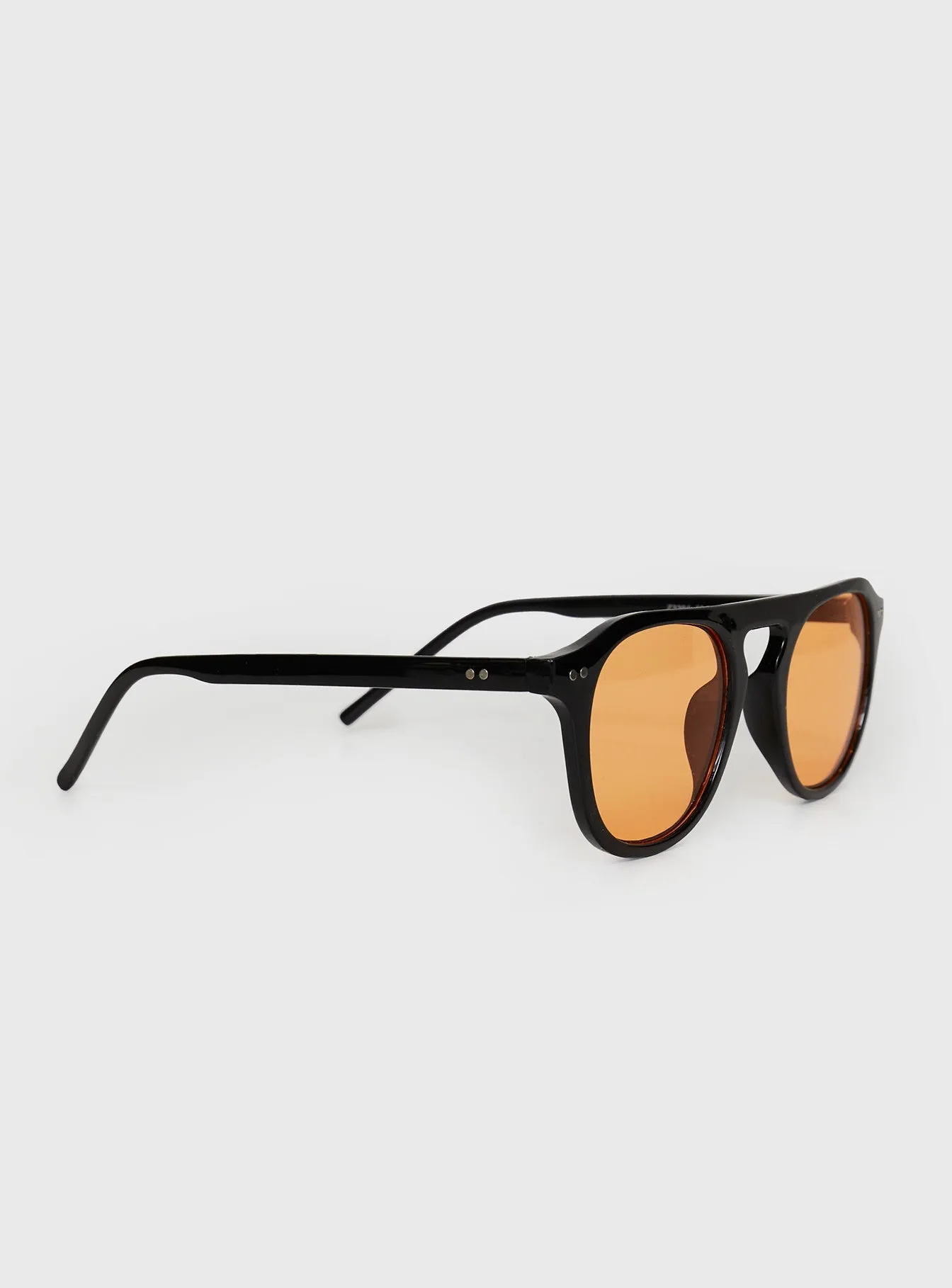 Matilda Sunglasses Black / Orange